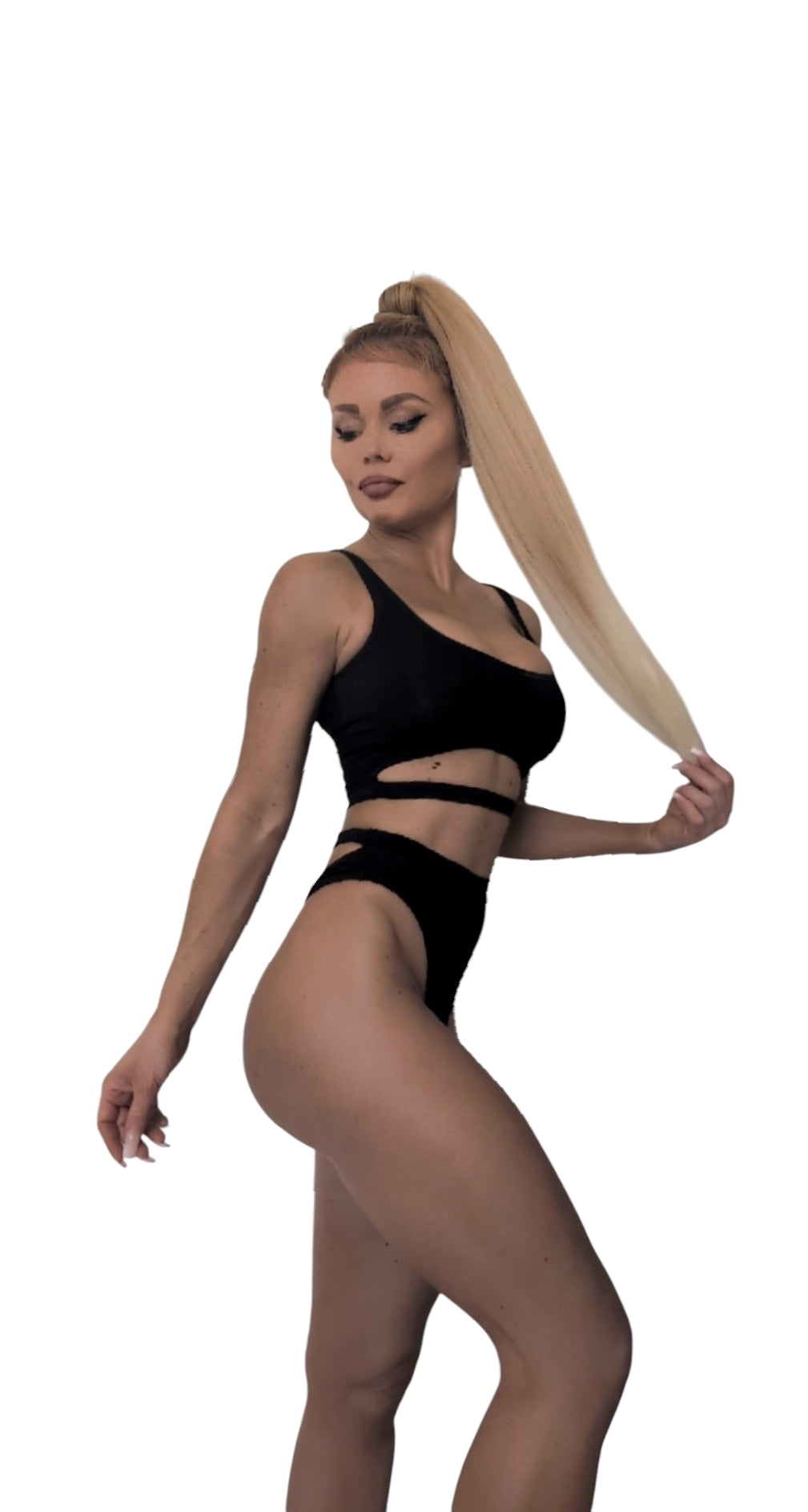 Essential Black Strap Bikini