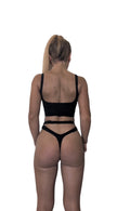 Essential Black Strap Bikini