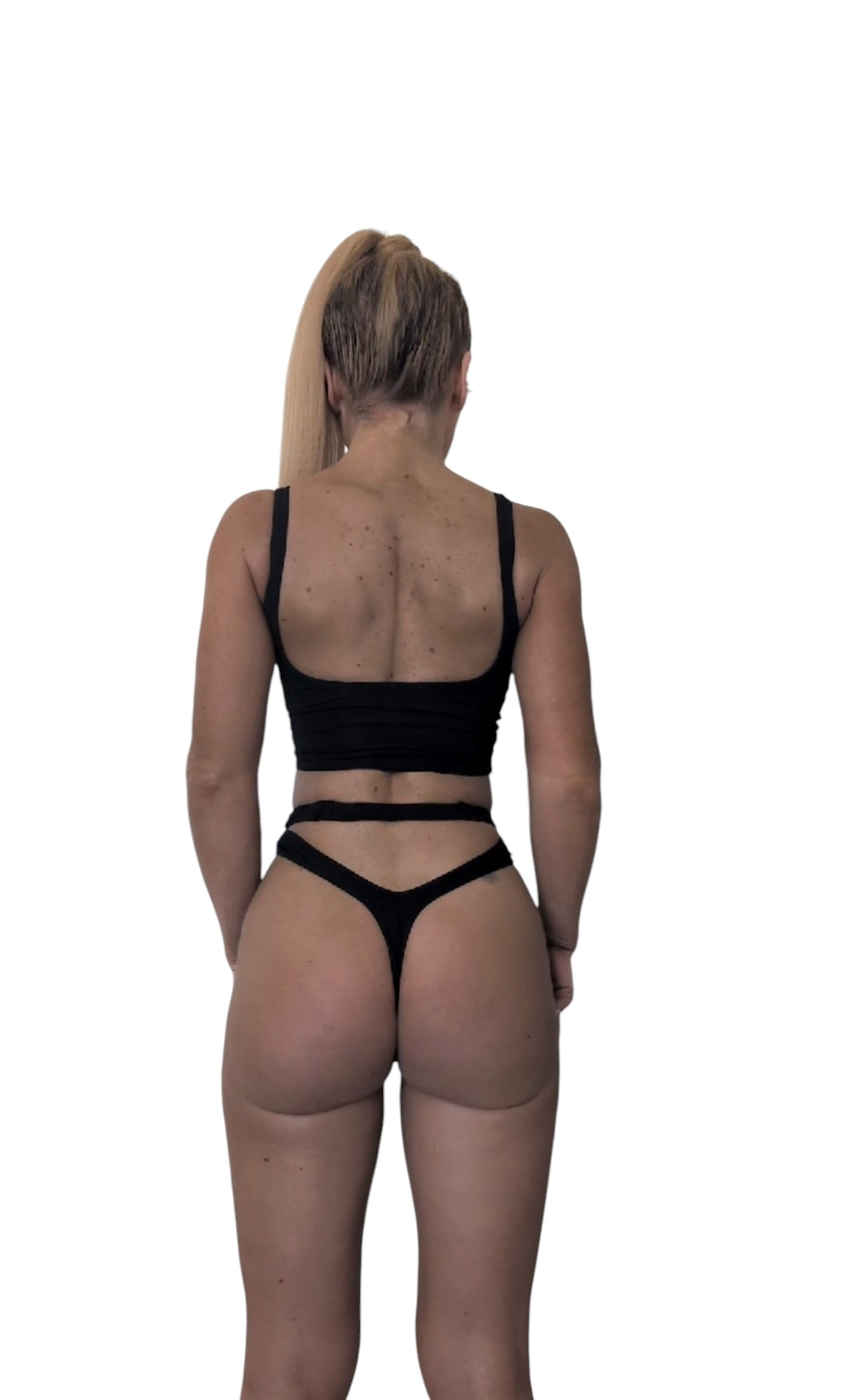 Essential Black Strap Bikini